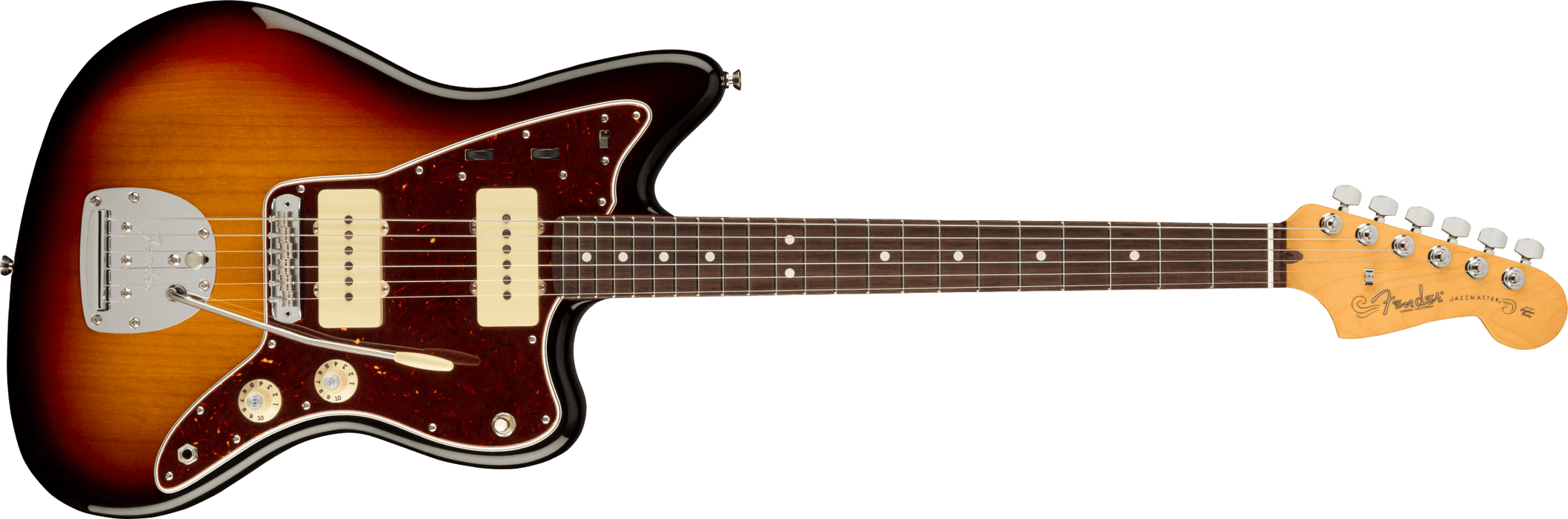 Fender American Professional II Jazzmaster®, Rosewood Fingerboard, 3-Color Sunburst