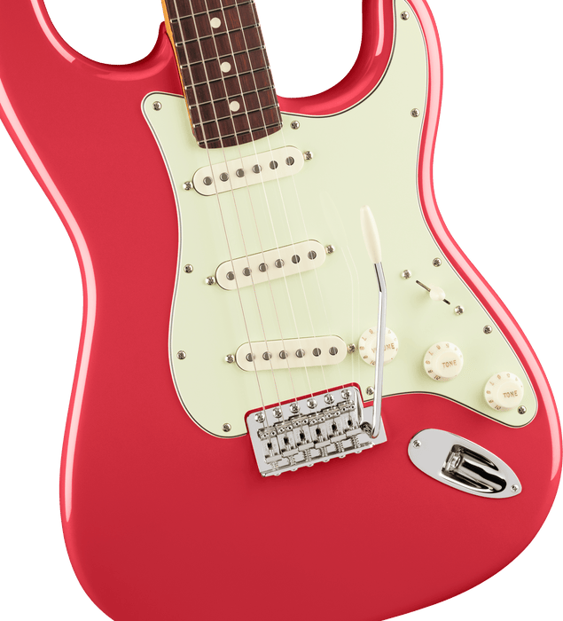Fender American Professional Classic Stratocaster®, Rosewood Fingerboard, Faded Dakota Red w/ *Pro Setup