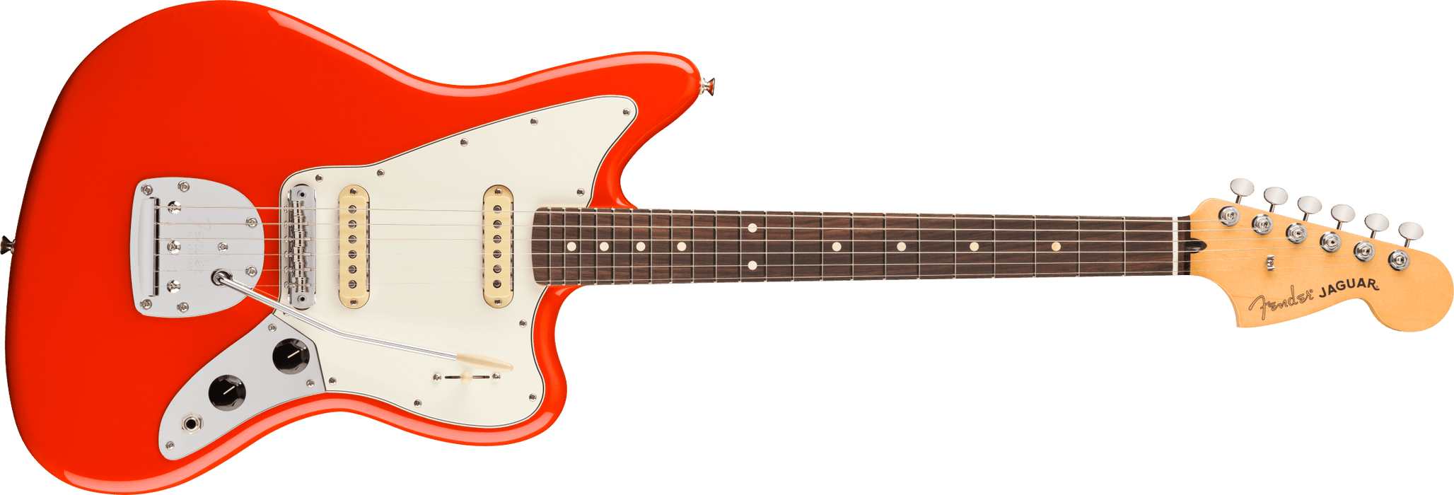 Fender Player II Jaguar®, Rosewood Fingerboard, Coral Red - B-Stock
