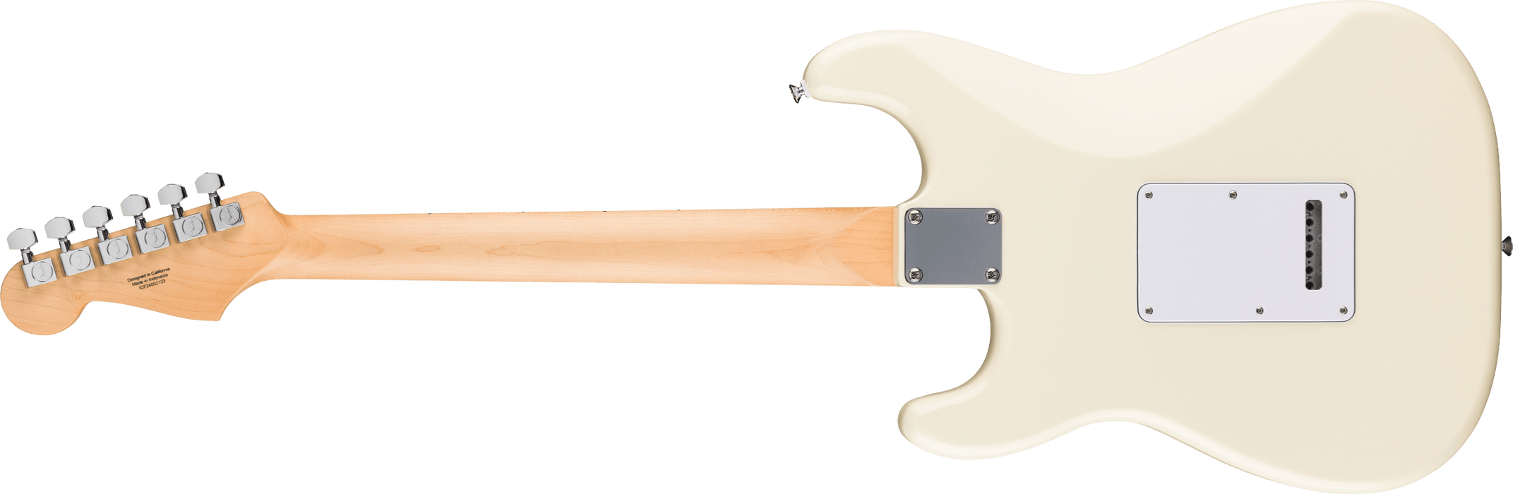 Fender Standard Stratocaster®, Maple Fingerboard, White Pickguard, Olympic White