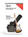 Fender Squier Sonic™ Stratocaster® Pack, Maple Fingerboard, 2-Color Sunburst, Gig Bag, 10G - 230V UK - Starter Pack - Guitar Warehouse