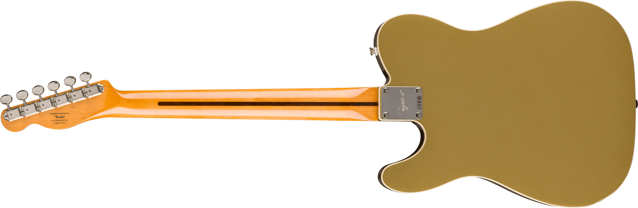Squier Classic Vibe™ Custom Telecaster® SH with Bigsby, Aztec Gold