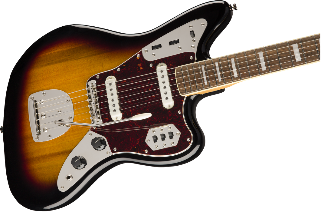Fender Squier Classic Vibe '70s Jaguar®, Laurel Fingerboard, 3-Colour Sunburst