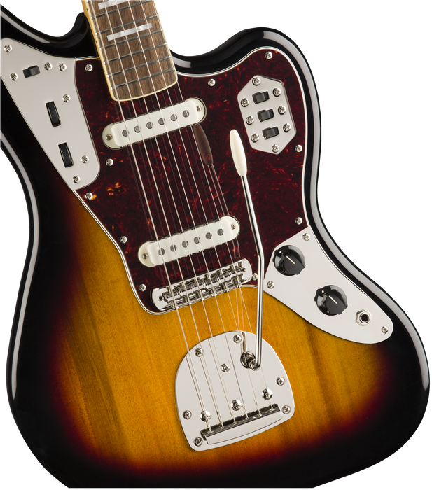 Fender Squier Classic Vibe '70s Jaguar®, Laurel Fingerboard, 3-Colour Sunburst