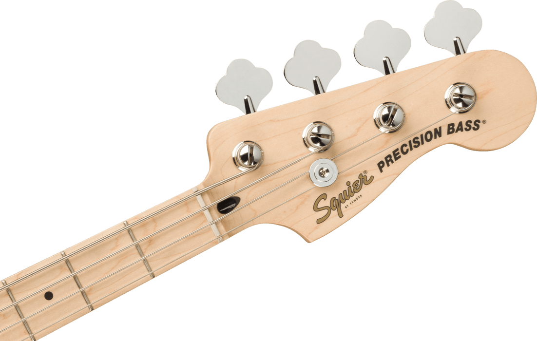 Fender Squier Affinity Series® Precision Bass® PJ, Maple Fingerboard, Black Pickguard, Olympic White