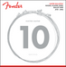 Fender 3250R Super Bullets - Nickel-Plated Steel strings w/Bullet Ends 10-46 - Guitar Warehouse
