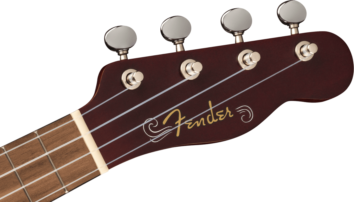 Fender Venice Soprano Uke, Walnut Fingerboard, 2-Color Sunburst