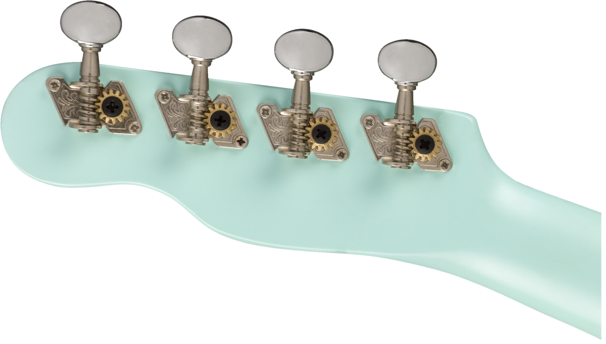 Fender Venice Soprano Uke, Walnut Fingerboard, Daphne Blue