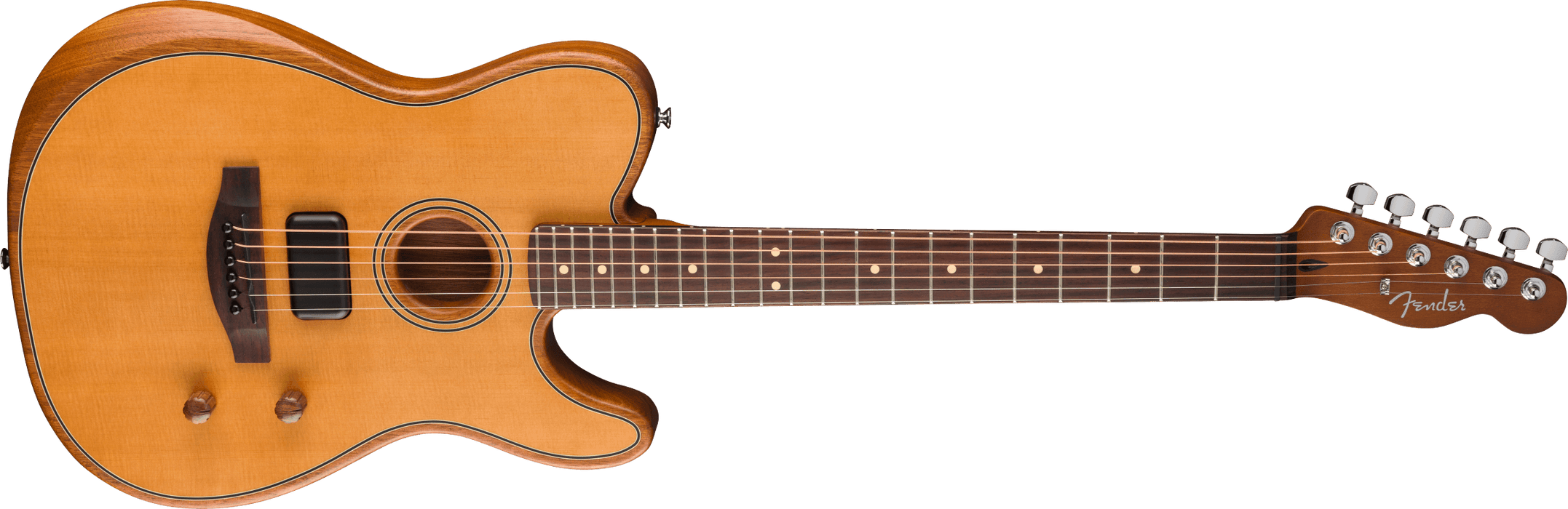 Fender Acoustasonic® Standard Telecaster®, Aged Natural