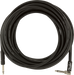 Fender Professional Series Instrument Cable, Straight-Angle, 25', Black - Guitar Warehouse