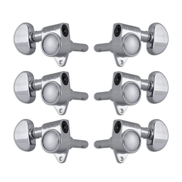 Grover Original Locking Rotomatics Machineheads ~ 3+3 ~ Chrome