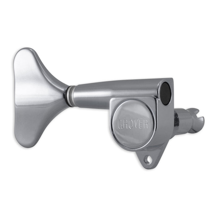 Grover Mini Bass Machineheads ~ 2+2 ~ Chrome