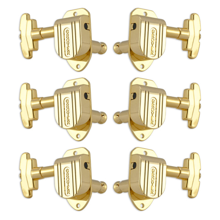 Grover Imperial Machineheads ~ 3+3 ~ Gold