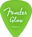 Fender Glow In The Dark 351 Picks, 12-Pack - Assorted Gauges - Guitar Warehouse