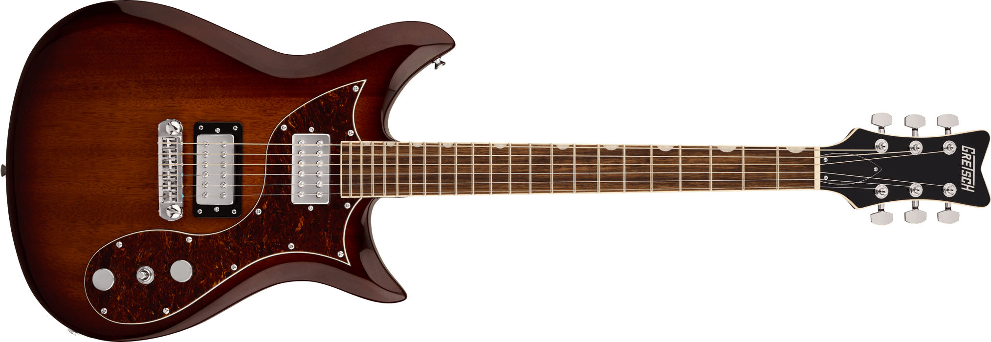 Gretsch Electromatic® CVT Double-Cut with Wraparound, Laurel Fingerboard, Havana Burst