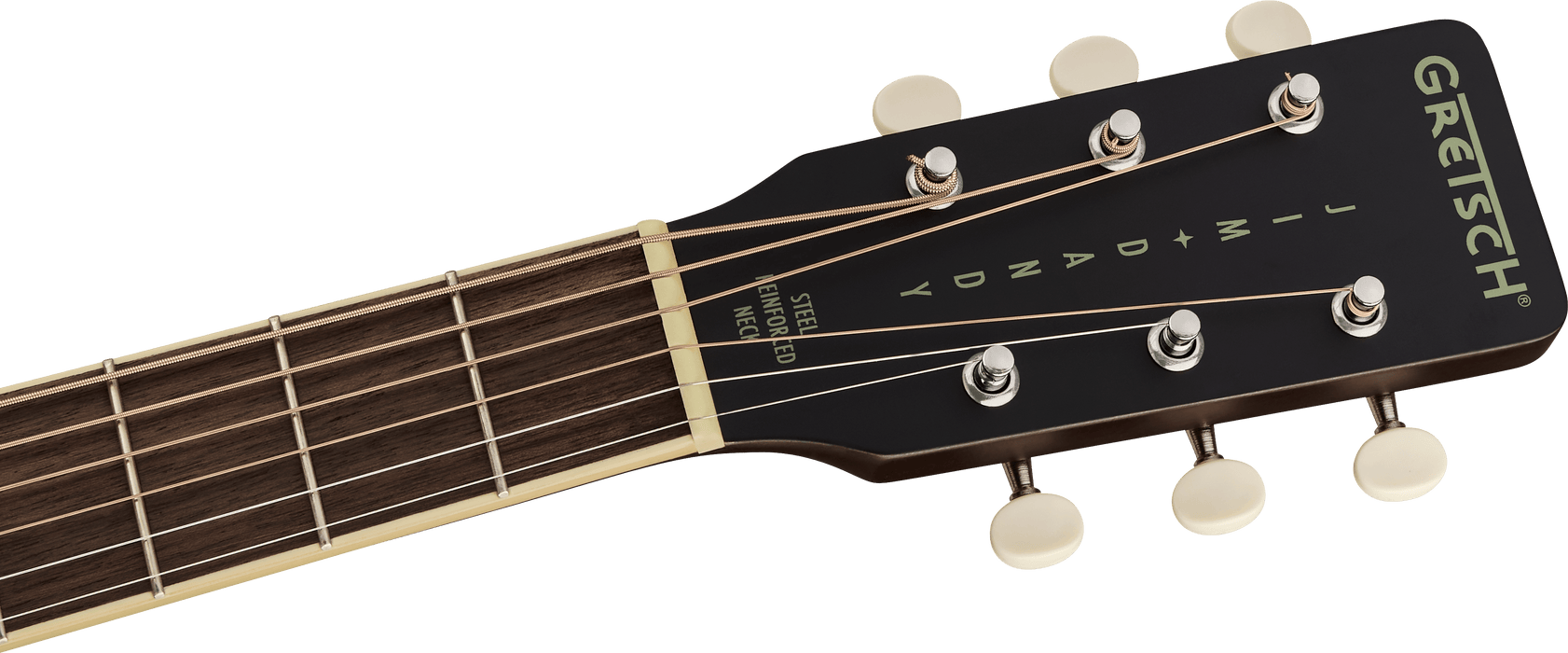 Jim Dandy™ Parlor, Walnut Fingerboard, Black Pickguard, Deep Cherry Burst