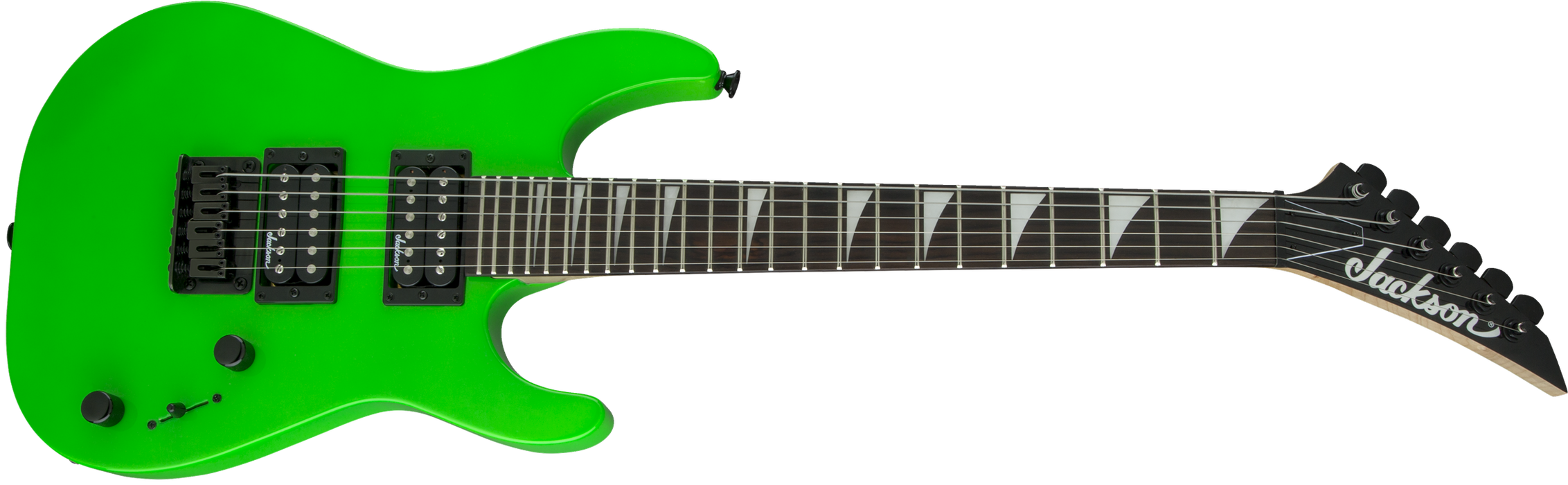 Jackson JS Series Dinky® Minion JS1X, Amaranth Fingerboard, Neon Green