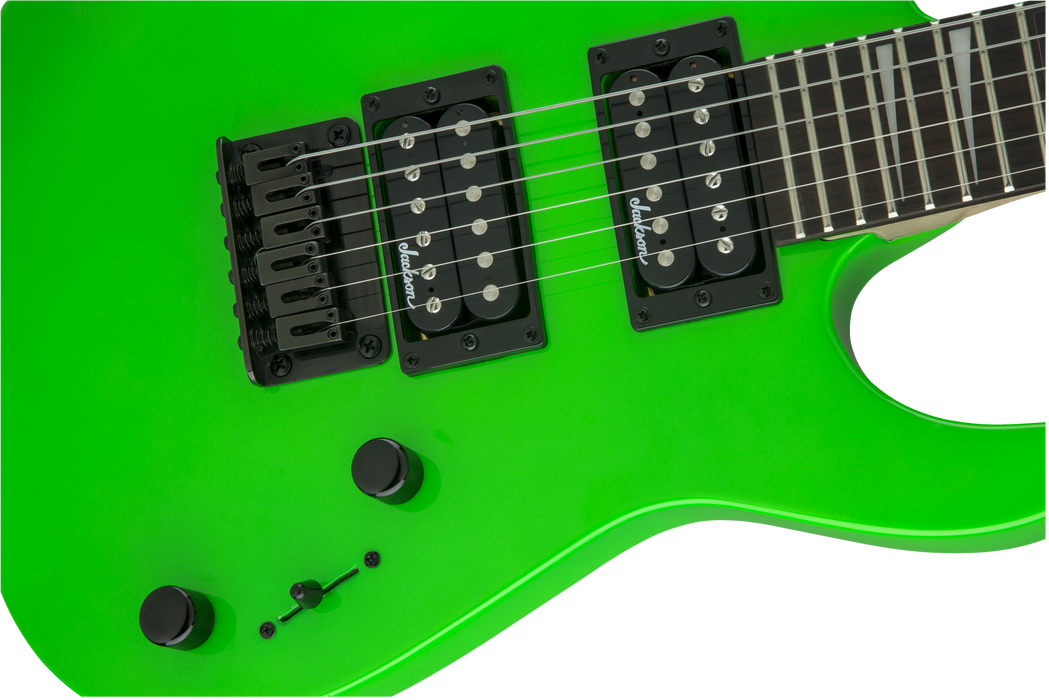 Jackson JS Series Dinky® Minion JS1X, Amaranth Fingerboard, Neon Green