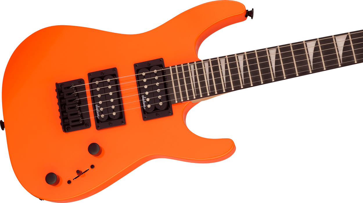 Jackson JS Series Dinky® JS1X, Amaranth Fingerboard, Safety Orange
