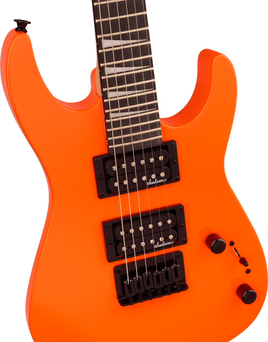 Jackson JS Series Dinky® JS1X, Amaranth Fingerboard, Safety Orange