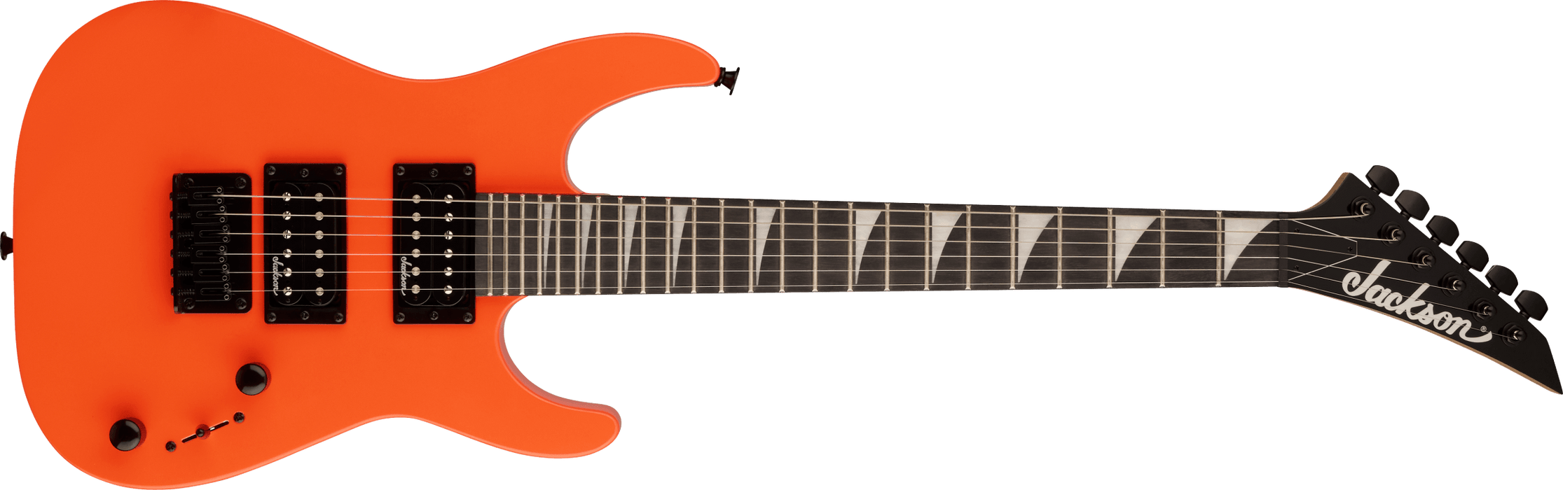Jackson JS Series Dinky® JS1X, Amaranth Fingerboard, Safety Orange