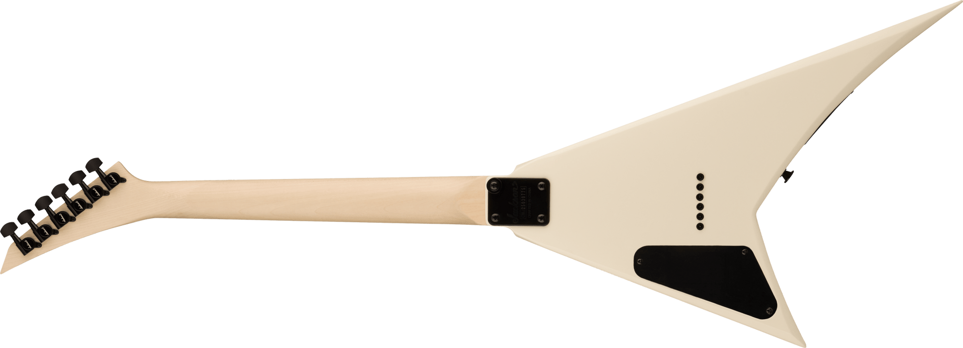 Jackson JS Series RR Minion JS1XM, Amaranth Fingerboard, Snow White with Black Pin Stripes