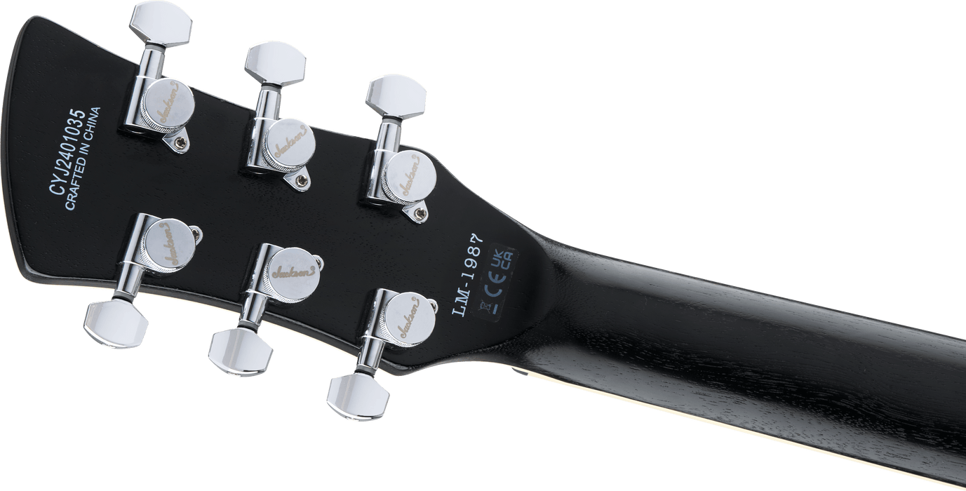 Jackson Pro Series Signature Lee Malia LM-87, Amaranth Fingerboard, Open Pore Black W/ Gigbag