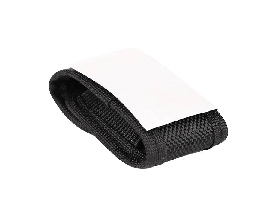 Guitar Battery Holder Bag with Velcro Flap and Double Sided Mounting Tape