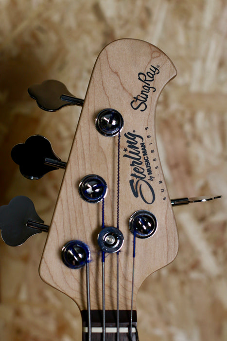 Sterling by Musicman SUB Series Stingray Bass, Metallic Blue - Pre-Owned