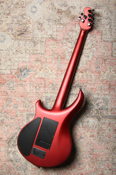 Pre-Owned Sterling by Music Man Majesty MAJ100 - Ice Crimson Red - John Petrucci Signature Guitar - Guitar Warehouse