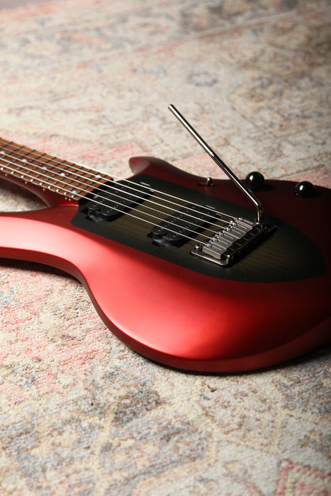 Pre-Owned Sterling by Music Man Majesty MAJ100 - Ice Crimson Red - John Petrucci Signature Guitar - Guitar Warehouse