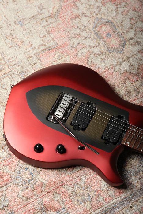 Pre-Owned Sterling by Music Man Majesty MAJ100 - Ice Crimson Red - John Petrucci Signature Guitar - Guitar Warehouse