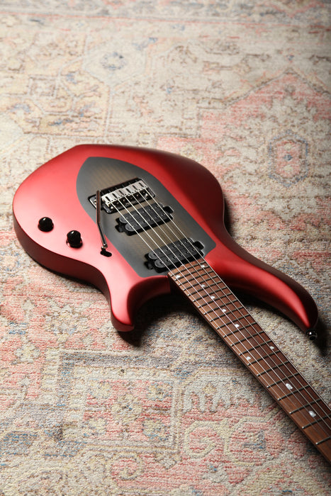 Pre-Owned Sterling by Music Man Majesty MAJ100 - Ice Crimson Red - John Petrucci Signature Guitar - Guitar Warehouse