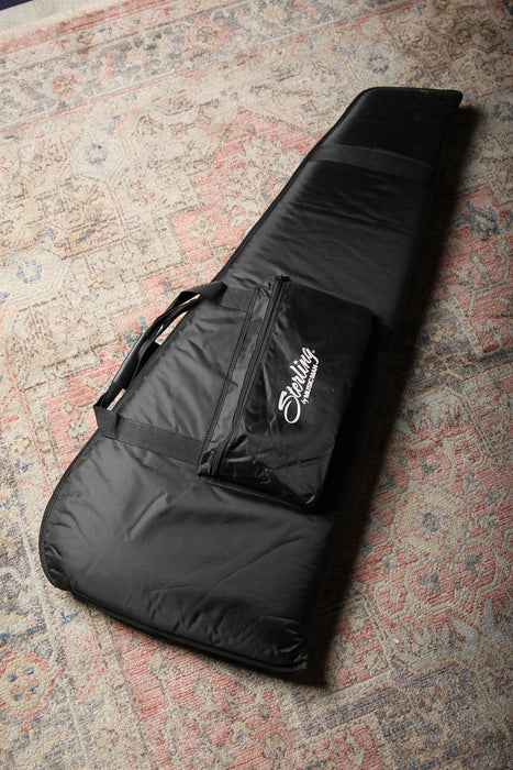 Pre-Owned Sterling by Music Man Majesty MAJ100 - Ice Crimson Red - John Petrucci Signature Guitar - Guitar Warehouse