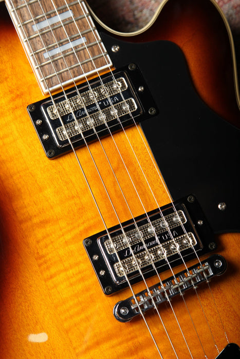 Pre-Owned DeArmond By Guild M-75 - Tobacco Burst - Guitar Warehouse