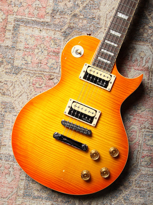 Pre-Owned Vintage V100T - Flamed Thru Honey Burst - Guitar Warehouse