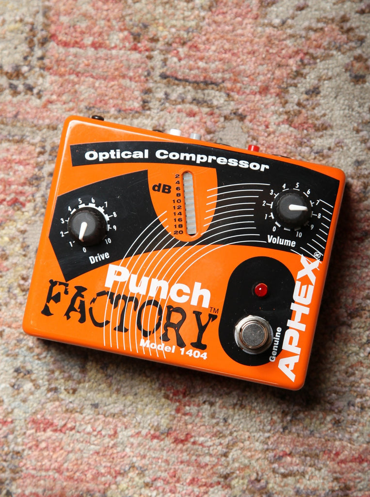 動作品】APHEX Punch Factory Model 1404 コンプレッサー 光学式