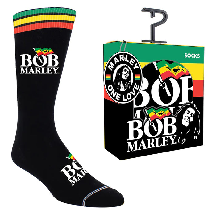 Perri's Licensed Sock Gift Box ~Bob Marley