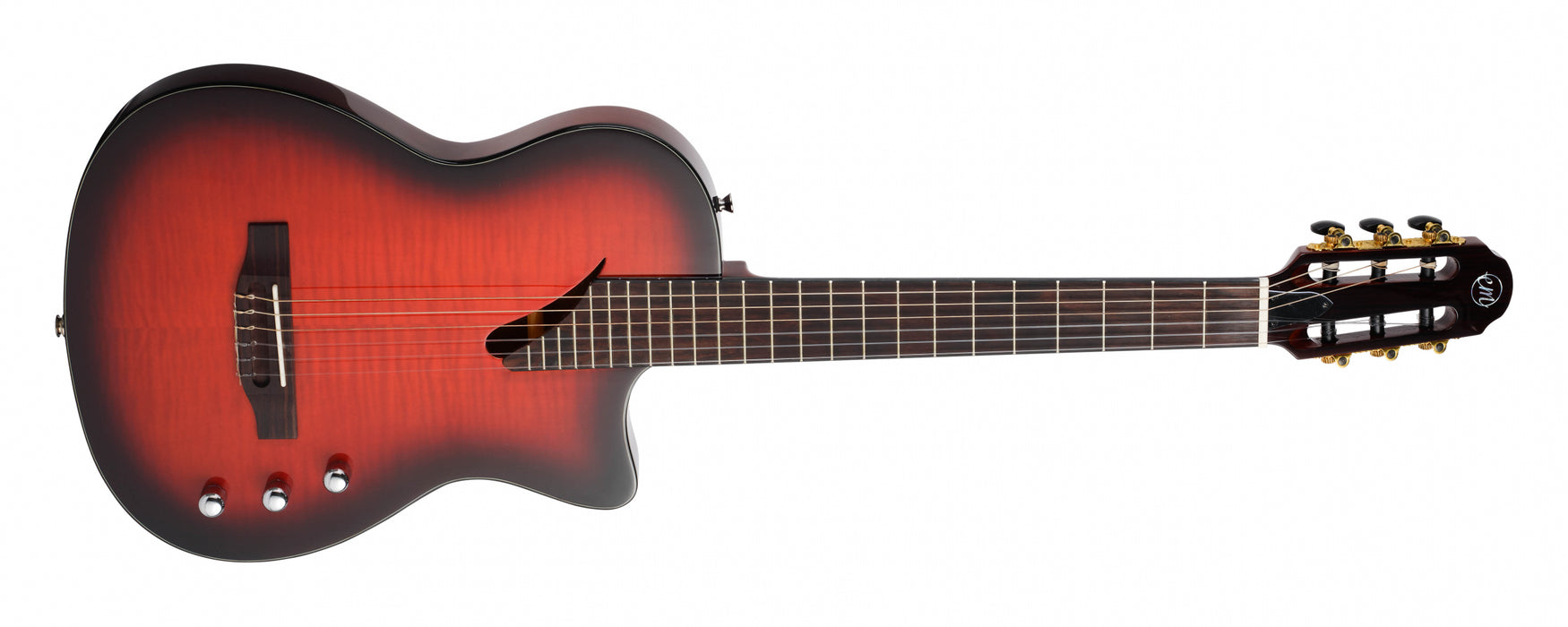 Tanglewood Enredo Madera Series Dominar Electro-Classical 4/4 Thinline EMDC8CG - Congnac Gloss