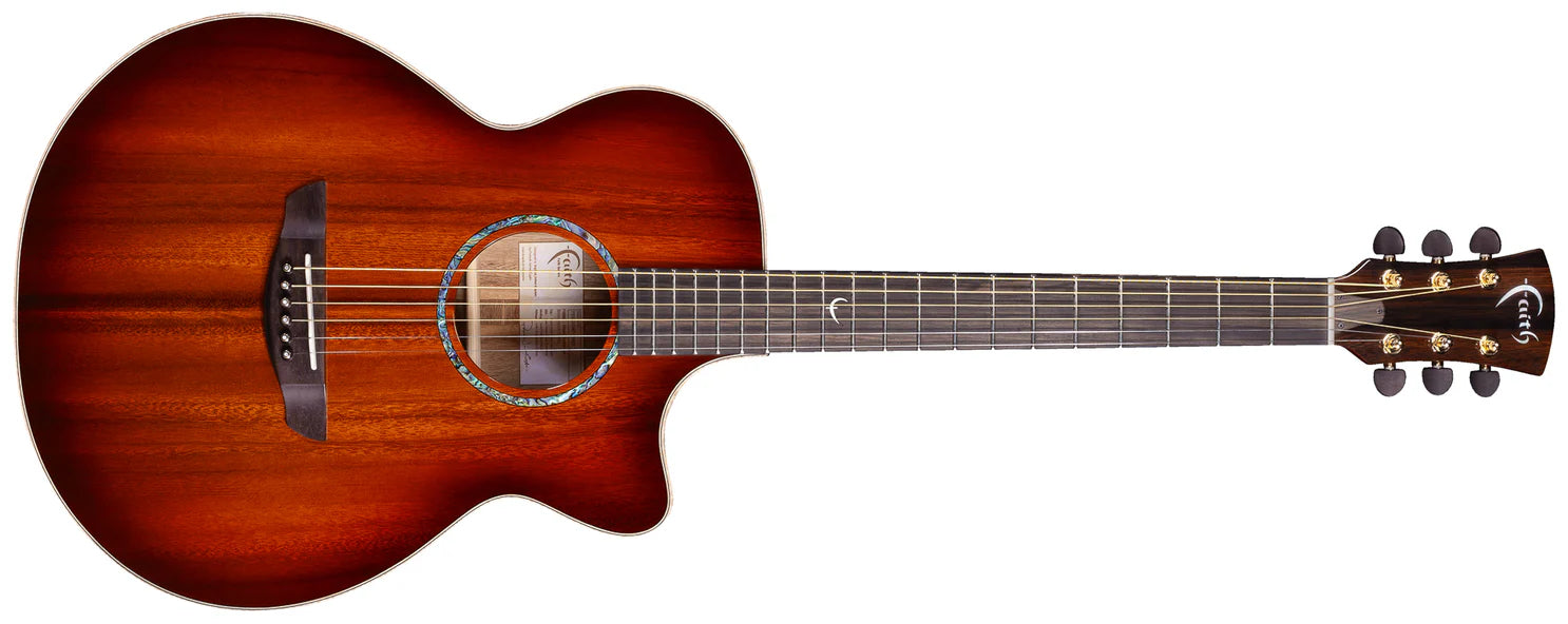 Faith Venus Blood Moon Electro Acoustic Guitar Cutaway Inc/Hardcase