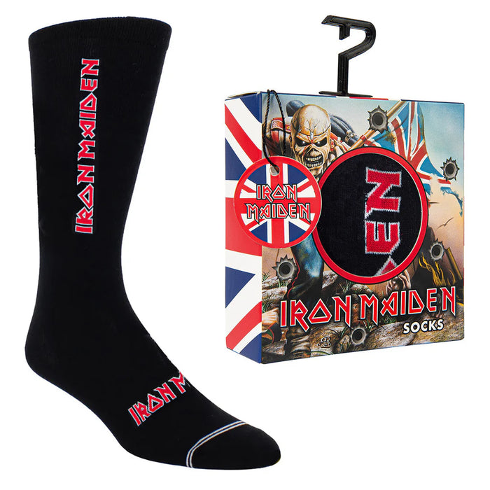 Perri's Licensed Sock Gift Box ~Iron Maiden