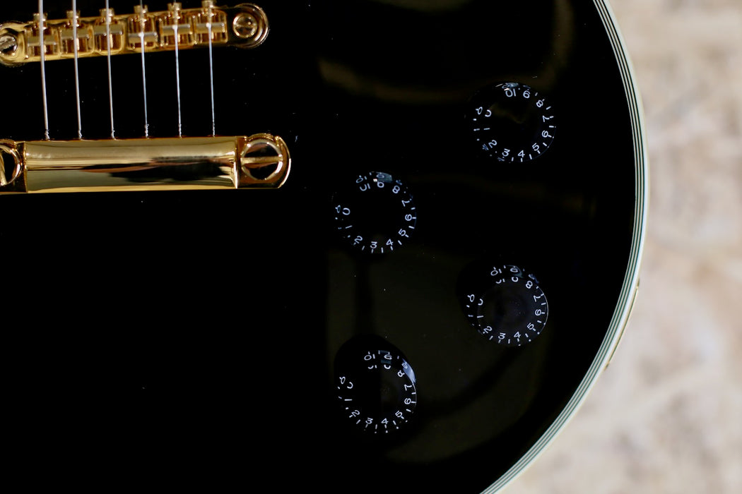 2020 Epiphone Les Paul Custom Ebony w/Hardcase - Pre-Owned