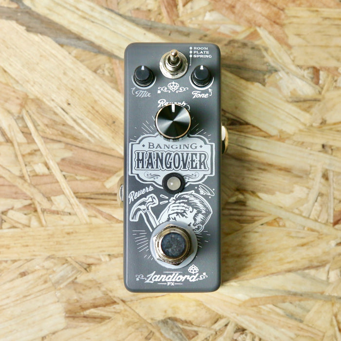 Landlord Banging Hangover Reverb Pedal - Boxed - Pre-owned