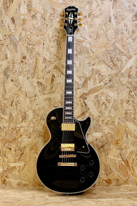 2020 Epiphone Les Paul Custom Ebony w/Hardcase - Pre-Owned
