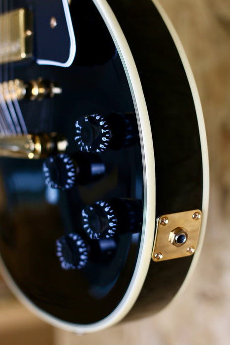 2020 Epiphone Les Paul Custom Ebony w/Hardcase - Pre-Owned