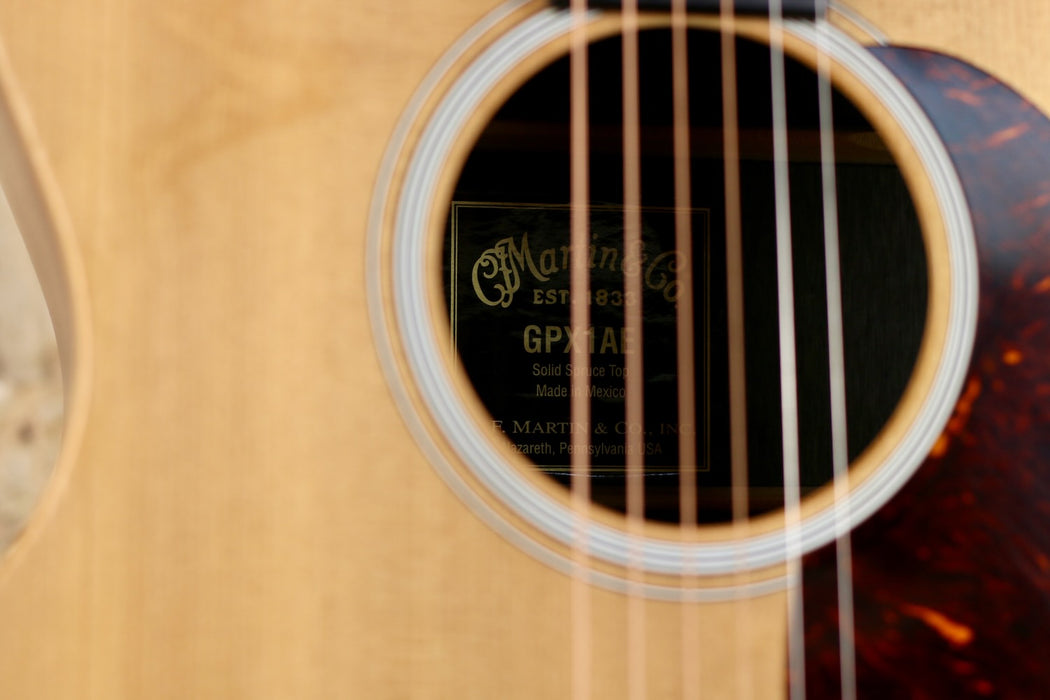 2015 Martin GPX1AE Auditorium Electro Acoustic w/Hardcase - Pre-owned