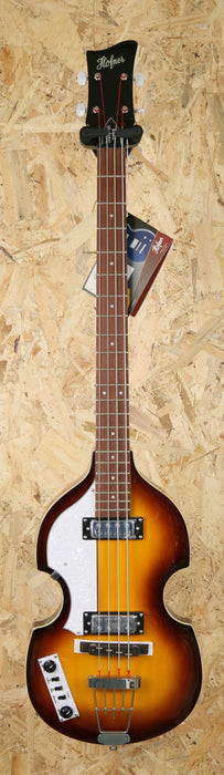 Hofner Ignition Violin Hollow Body Bass Sunburst - Left Handed - B-Stock