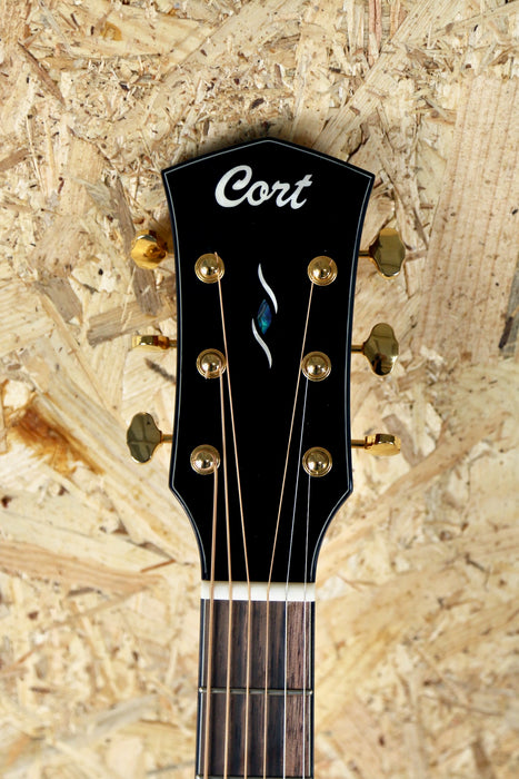 Cort Gold OC6 Electro Acoustic Cutaway Spruce/Mahogany All Solid Woods w/Gigbag - Pre-owned