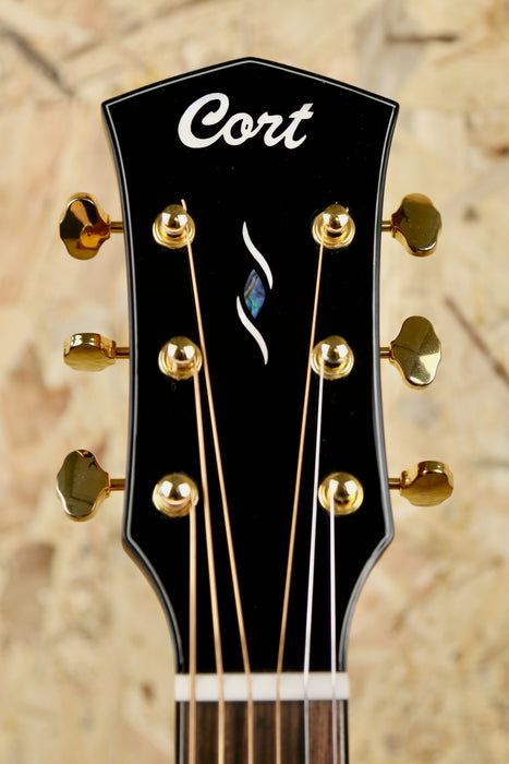 Cort Gold OC6 Electro Acoustic Cutaway Spruce/Mahogany All Solid Woods w/Gigbag - Pre-owned