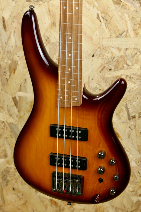 Ibanez SR370EF-BBT Fretless Bass Guitar in Brown Burst - Pre-owned